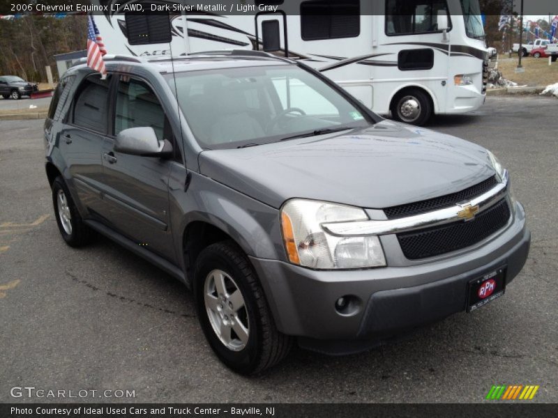 Dark Silver Metallic / Light Gray 2006 Chevrolet Equinox LT AWD