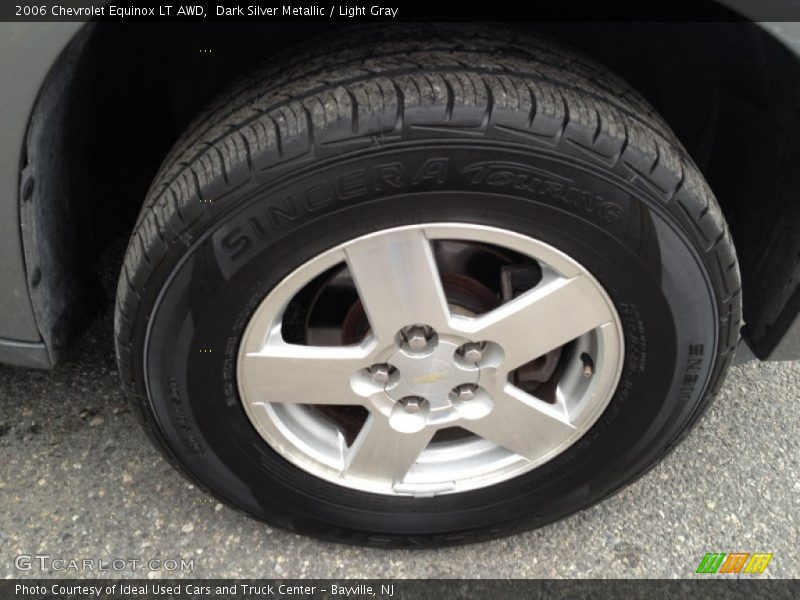 Dark Silver Metallic / Light Gray 2006 Chevrolet Equinox LT AWD