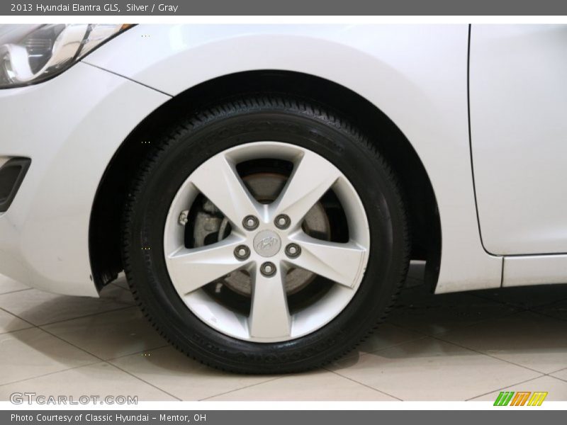 Silver / Gray 2013 Hyundai Elantra GLS