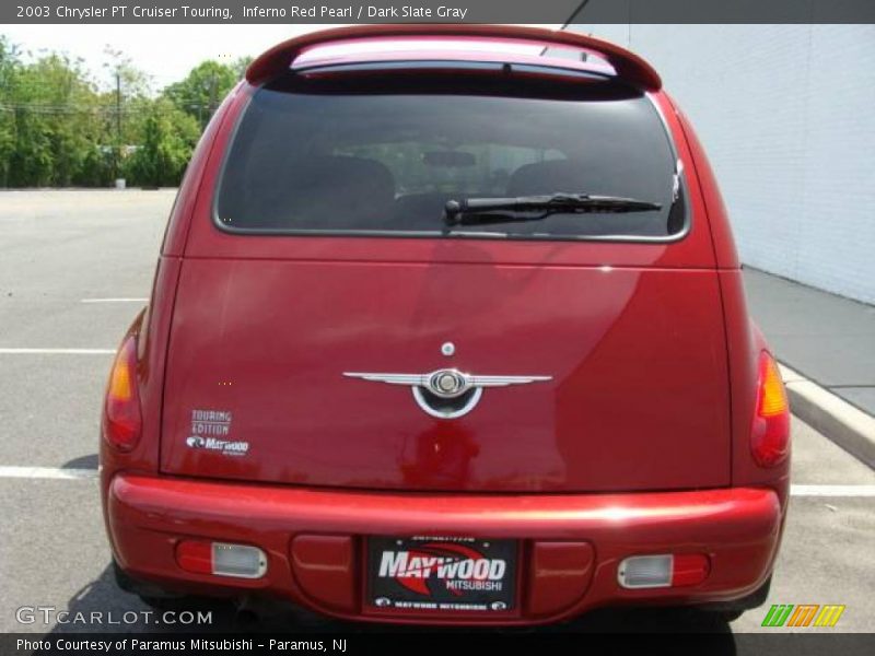 Inferno Red Pearl / Dark Slate Gray 2003 Chrysler PT Cruiser Touring
