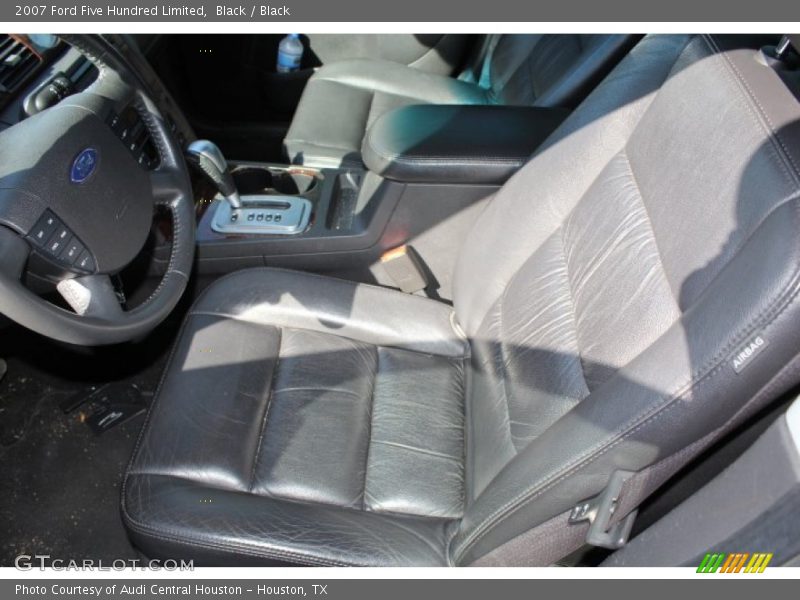 Black / Black 2007 Ford Five Hundred Limited