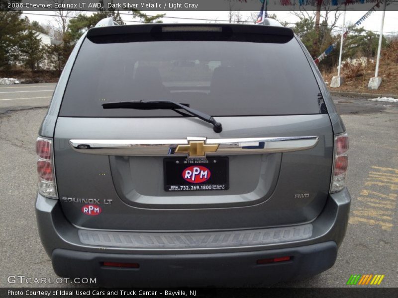 Dark Silver Metallic / Light Gray 2006 Chevrolet Equinox LT AWD