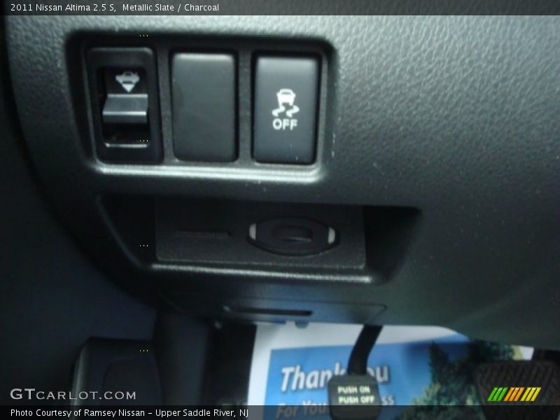 Metallic Slate / Charcoal 2011 Nissan Altima 2.5 S