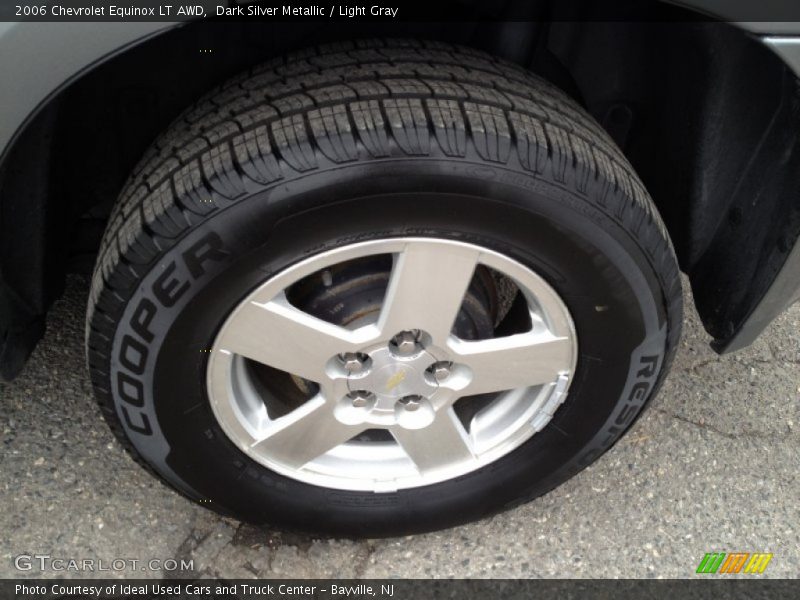 Dark Silver Metallic / Light Gray 2006 Chevrolet Equinox LT AWD