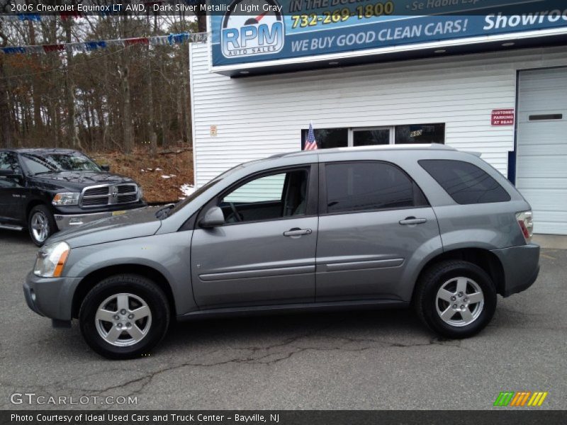 Dark Silver Metallic / Light Gray 2006 Chevrolet Equinox LT AWD