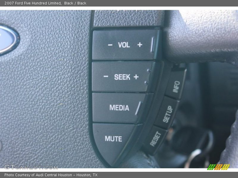 Black / Black 2007 Ford Five Hundred Limited