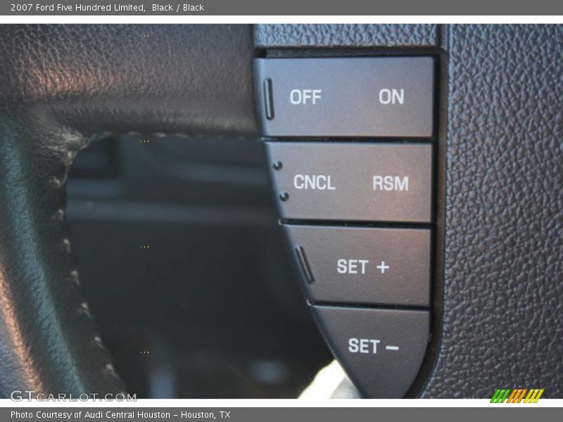 Black / Black 2007 Ford Five Hundred Limited