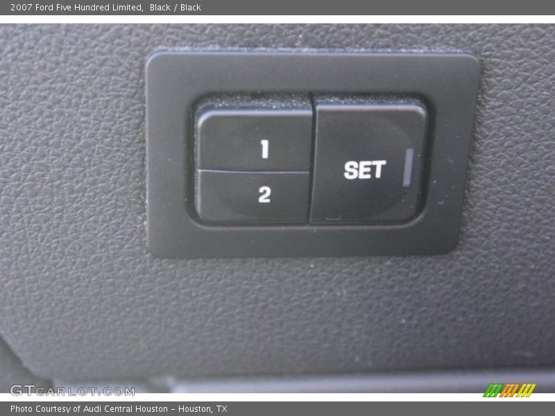 Black / Black 2007 Ford Five Hundred Limited