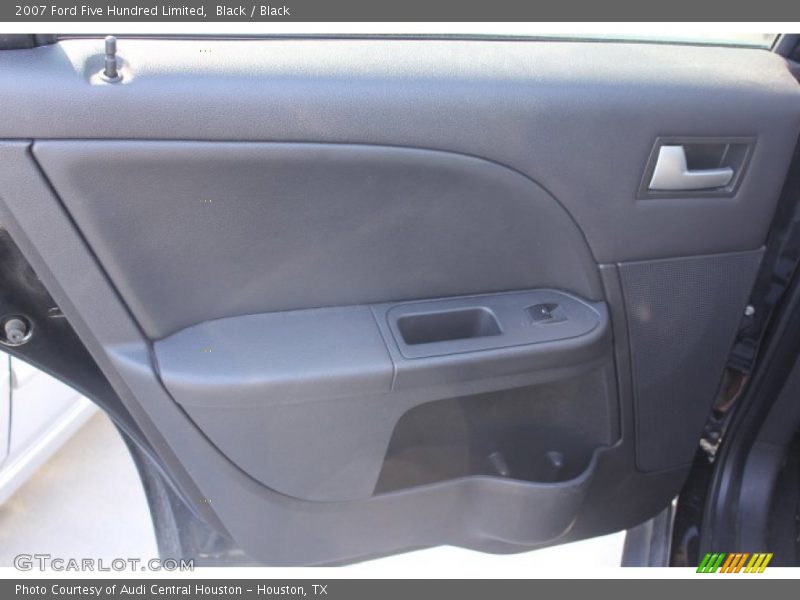 Black / Black 2007 Ford Five Hundred Limited