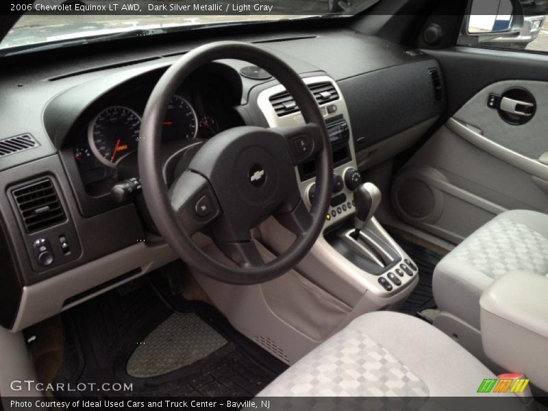 Dark Silver Metallic / Light Gray 2006 Chevrolet Equinox LT AWD