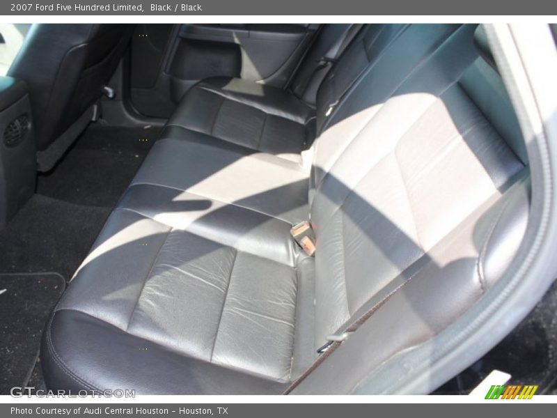 Black / Black 2007 Ford Five Hundred Limited