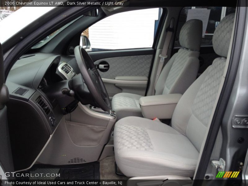 Dark Silver Metallic / Light Gray 2006 Chevrolet Equinox LT AWD