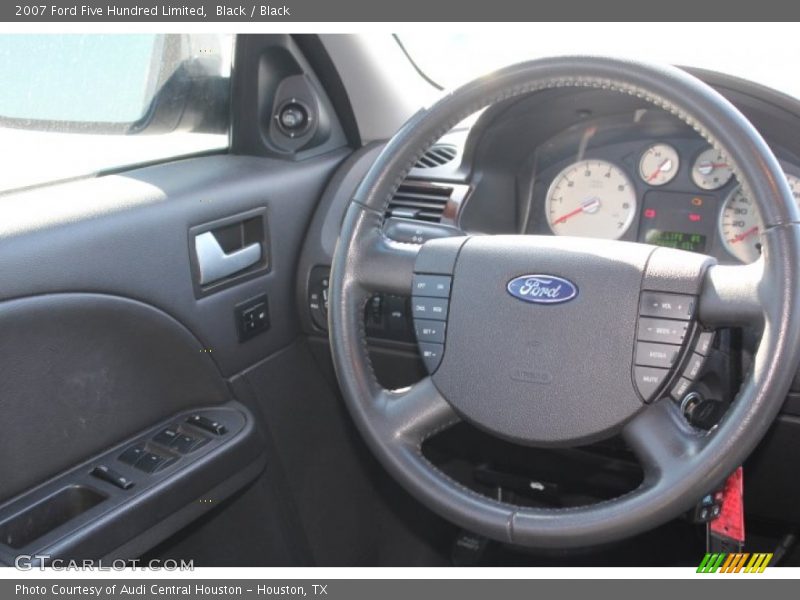 Black / Black 2007 Ford Five Hundred Limited