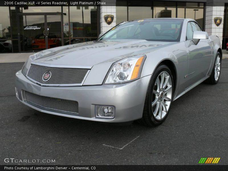 Light Platinum / Shale 2006 Cadillac XLR -V Series Roadster