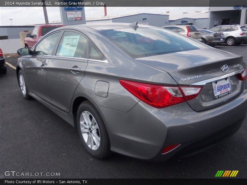 Harbor Gray Metallic / Gray 2014 Hyundai Sonata GLS