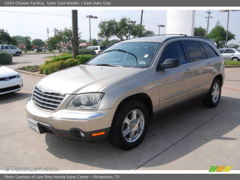 Linen Gold Metallic / Dark Slate Gray 2004 Chrysler Pacifica