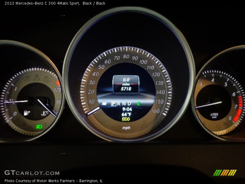 Black / Black 2013 Mercedes-Benz C 300 4Matic Sport