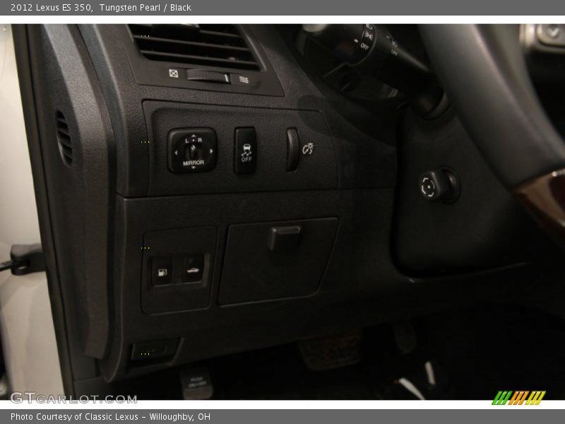 Tungsten Pearl / Black 2012 Lexus ES 350