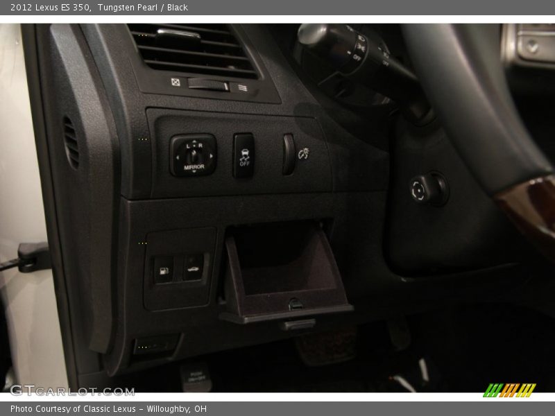 Tungsten Pearl / Black 2012 Lexus ES 350