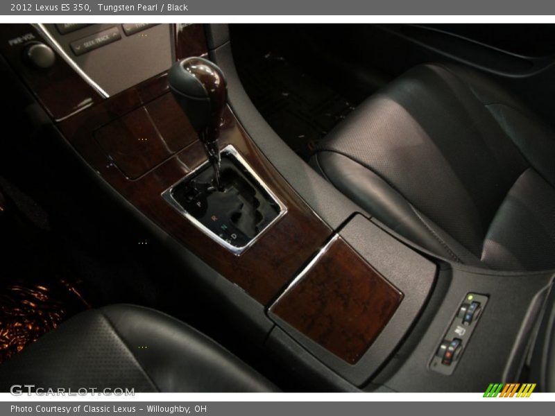 Tungsten Pearl / Black 2012 Lexus ES 350