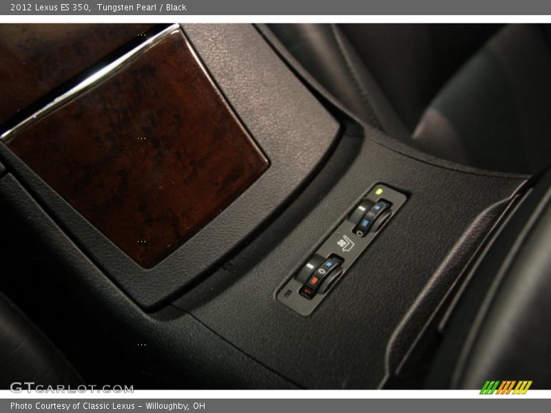 Tungsten Pearl / Black 2012 Lexus ES 350