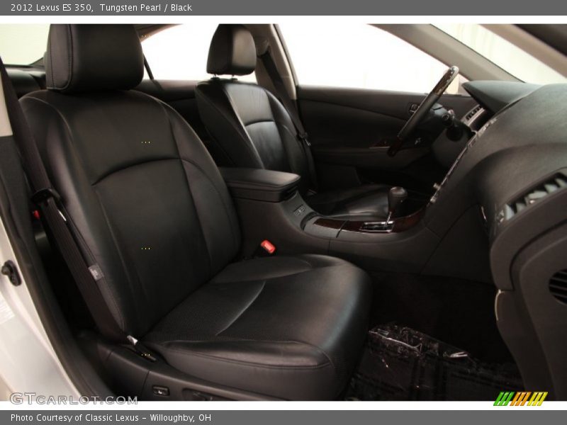 Tungsten Pearl / Black 2012 Lexus ES 350