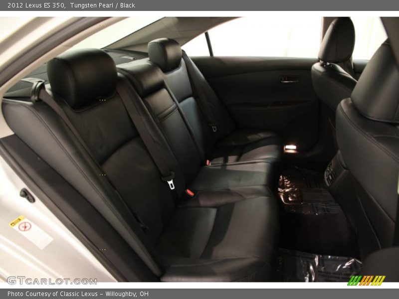 Tungsten Pearl / Black 2012 Lexus ES 350