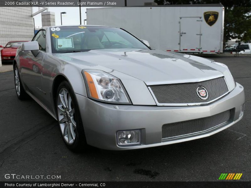 Light Platinum / Shale 2006 Cadillac XLR -V Series Roadster