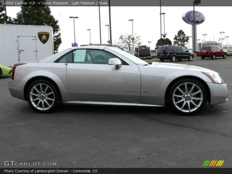 Light Platinum / Shale 2006 Cadillac XLR -V Series Roadster