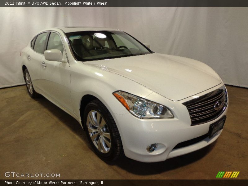Moonlight White / Wheat 2012 Infiniti M 37x AWD Sedan