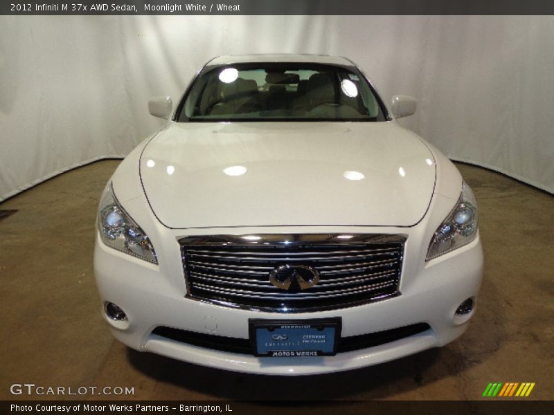 Moonlight White / Wheat 2012 Infiniti M 37x AWD Sedan