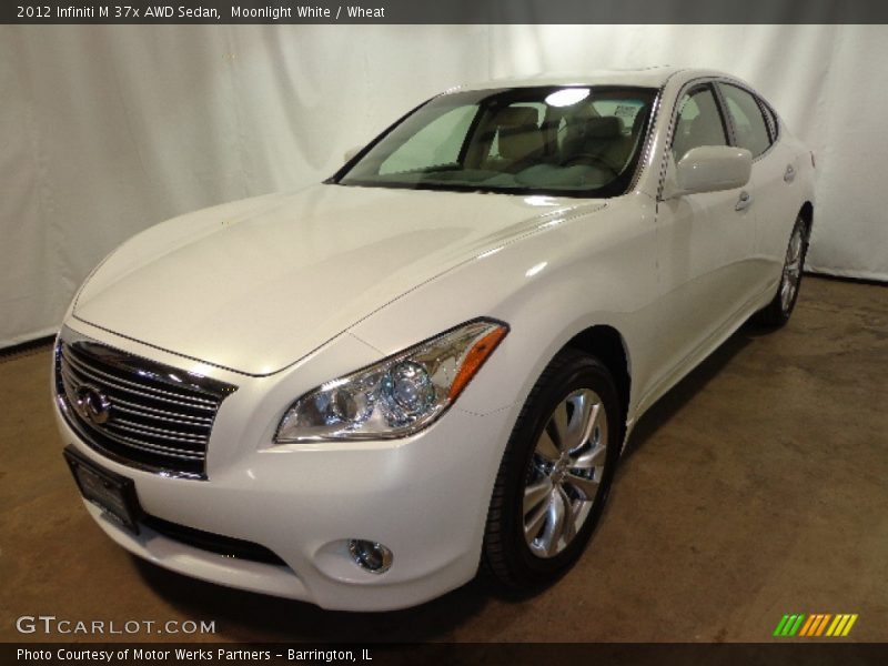 Moonlight White / Wheat 2012 Infiniti M 37x AWD Sedan
