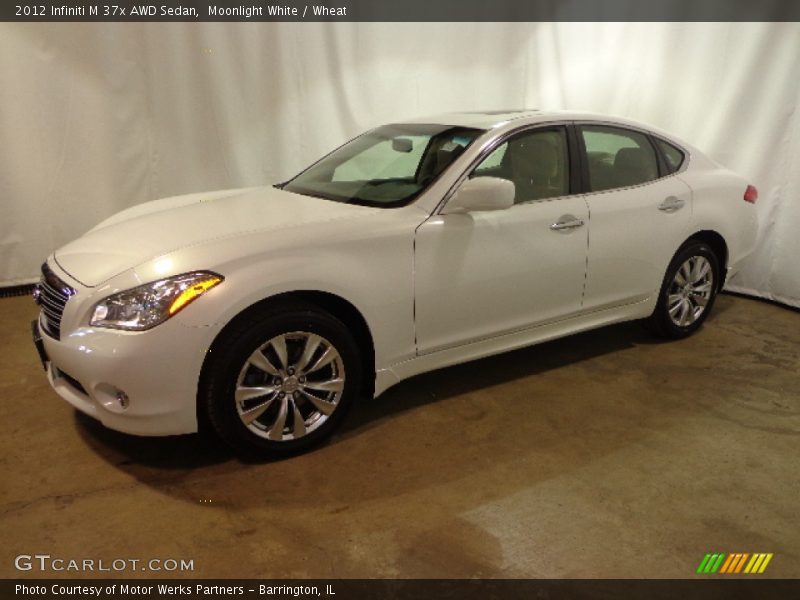 Moonlight White / Wheat 2012 Infiniti M 37x AWD Sedan