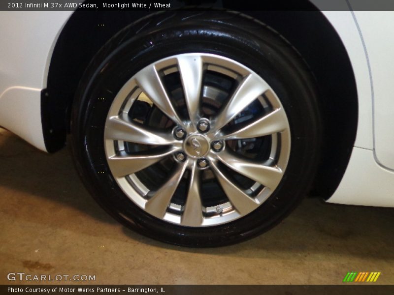 Moonlight White / Wheat 2012 Infiniti M 37x AWD Sedan