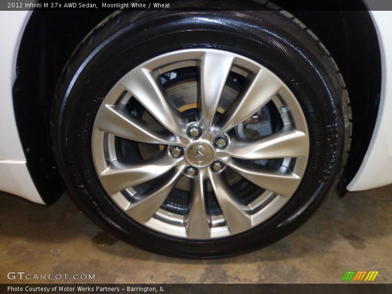 Moonlight White / Wheat 2012 Infiniti M 37x AWD Sedan