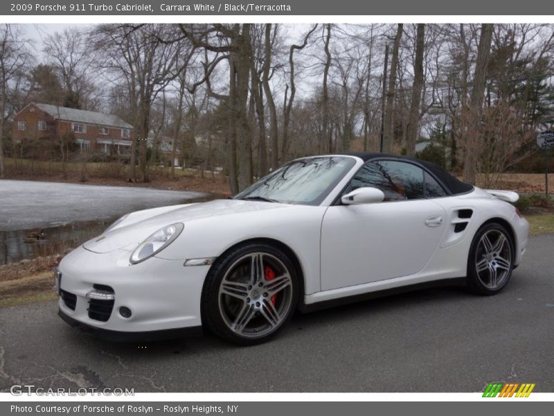 Front 3/4 View of 2009 911 Turbo Cabriolet