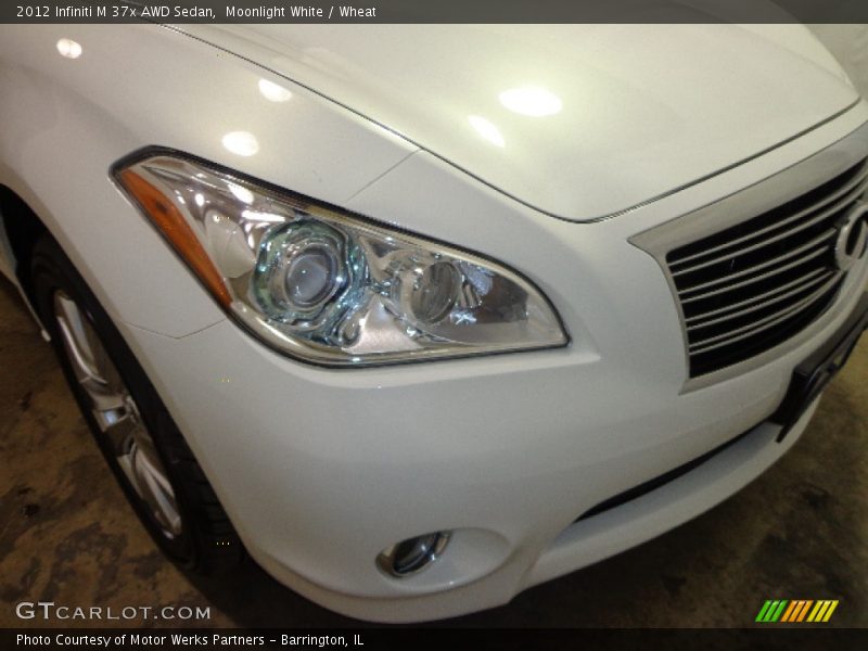Moonlight White / Wheat 2012 Infiniti M 37x AWD Sedan