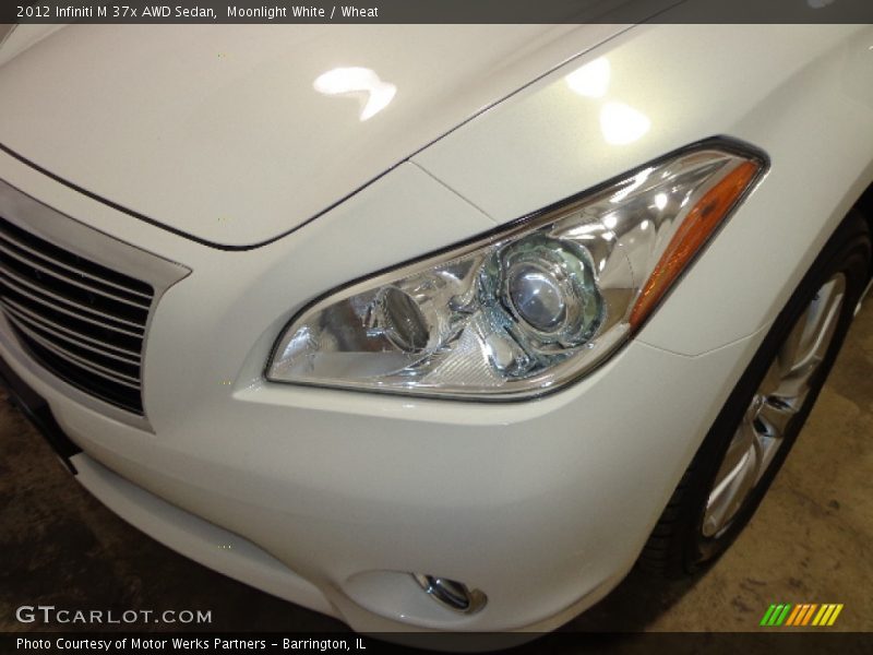 Moonlight White / Wheat 2012 Infiniti M 37x AWD Sedan