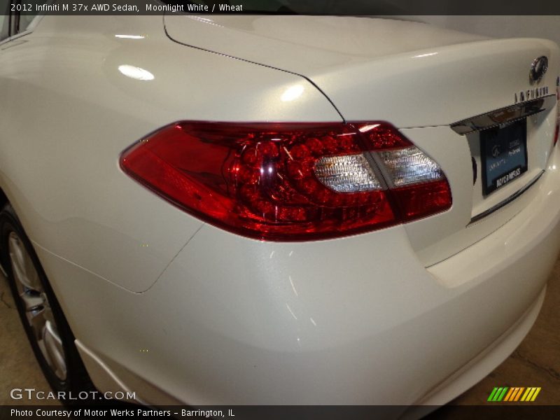 Moonlight White / Wheat 2012 Infiniti M 37x AWD Sedan