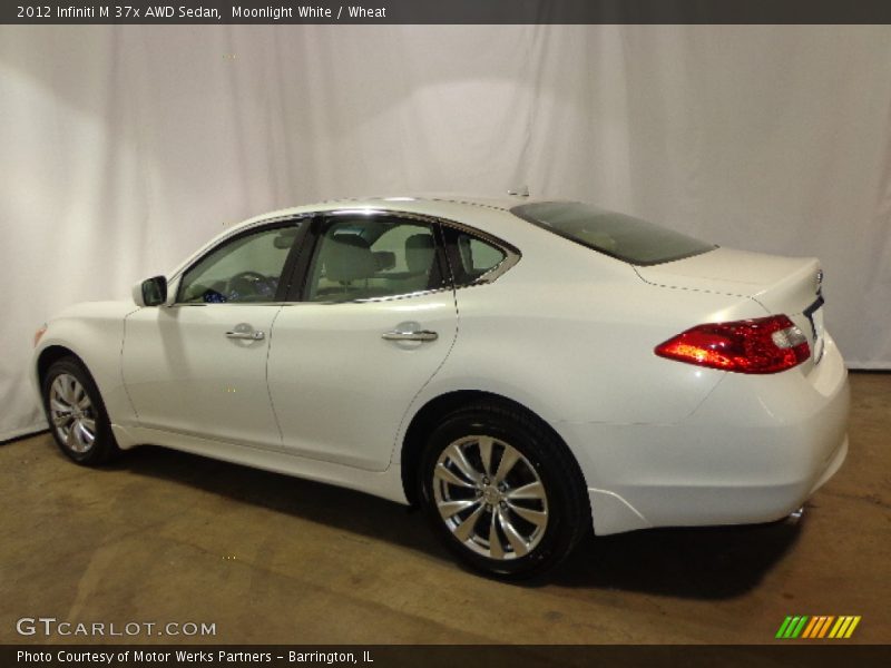 Moonlight White / Wheat 2012 Infiniti M 37x AWD Sedan