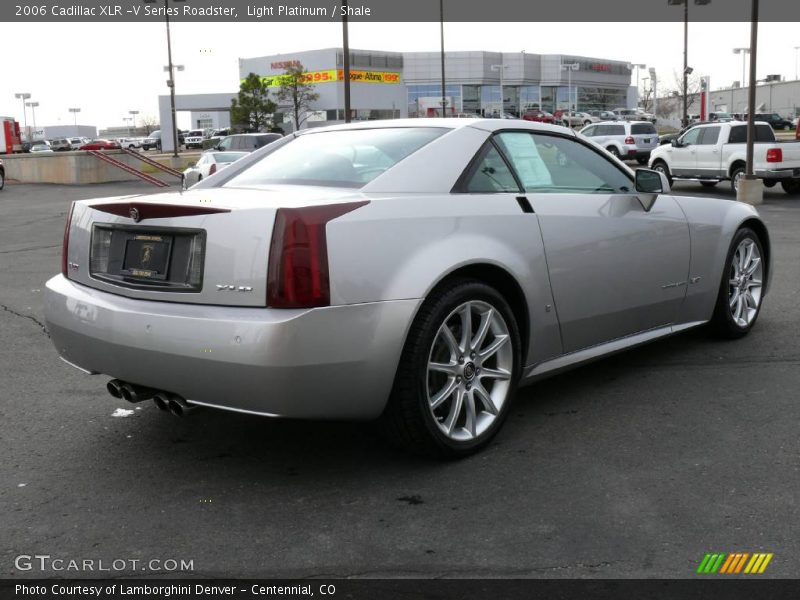 Light Platinum / Shale 2006 Cadillac XLR -V Series Roadster