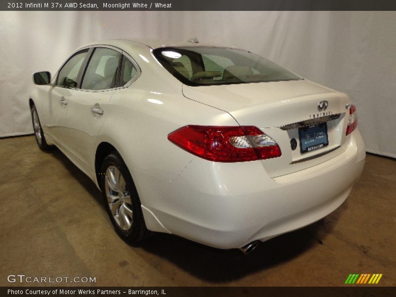 Moonlight White / Wheat 2012 Infiniti M 37x AWD Sedan