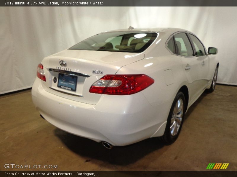 Moonlight White / Wheat 2012 Infiniti M 37x AWD Sedan