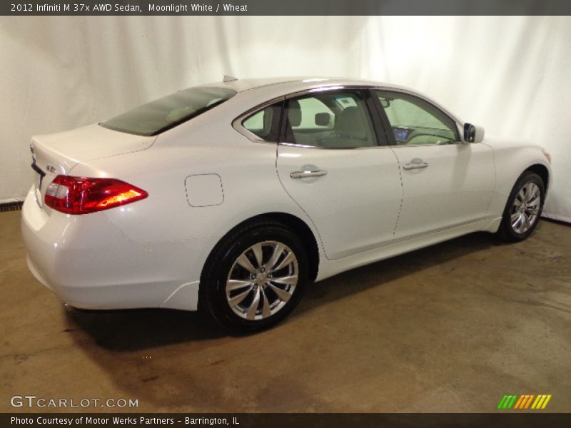 Moonlight White / Wheat 2012 Infiniti M 37x AWD Sedan