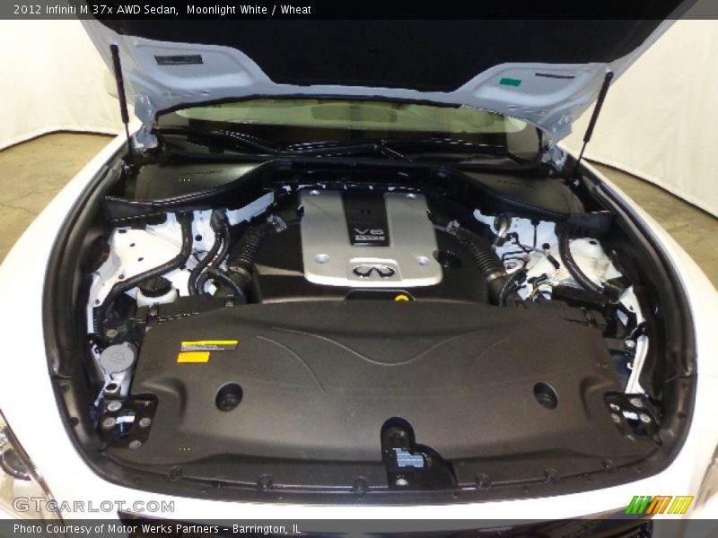Moonlight White / Wheat 2012 Infiniti M 37x AWD Sedan