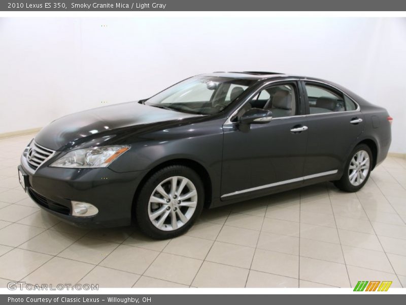 Smoky Granite Mica / Light Gray 2010 Lexus ES 350