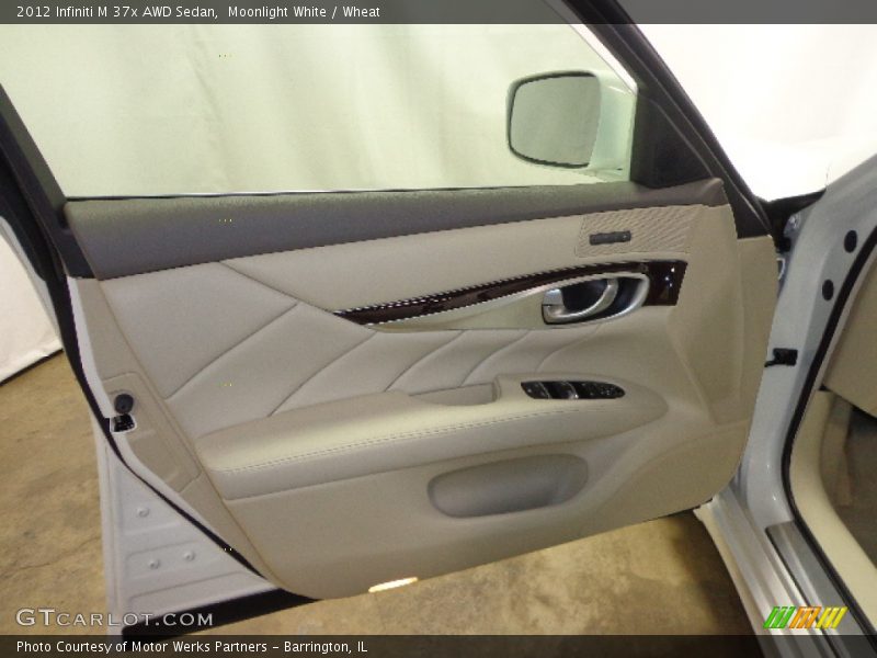 Moonlight White / Wheat 2012 Infiniti M 37x AWD Sedan