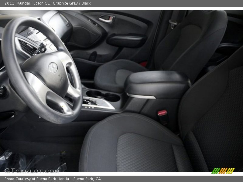 Graphite Gray / Black 2011 Hyundai Tucson GL