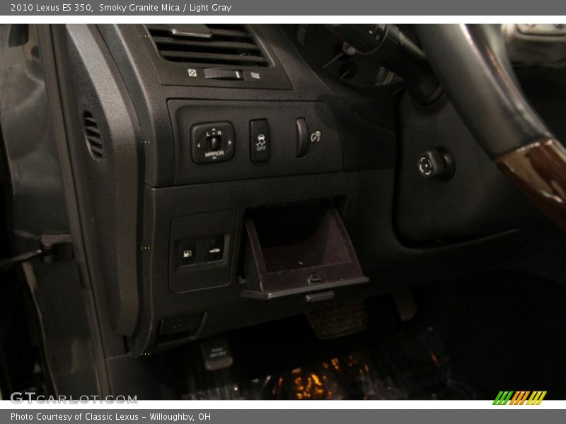 Smoky Granite Mica / Light Gray 2010 Lexus ES 350