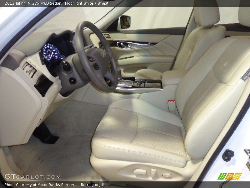 Moonlight White / Wheat 2012 Infiniti M 37x AWD Sedan